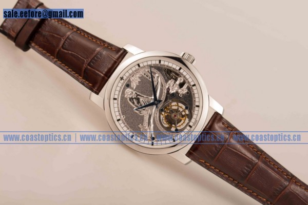 1:1 Clone Vacheron Constantin Traditionelle Minute Repeater Tourbillon Watch Steel 5180105